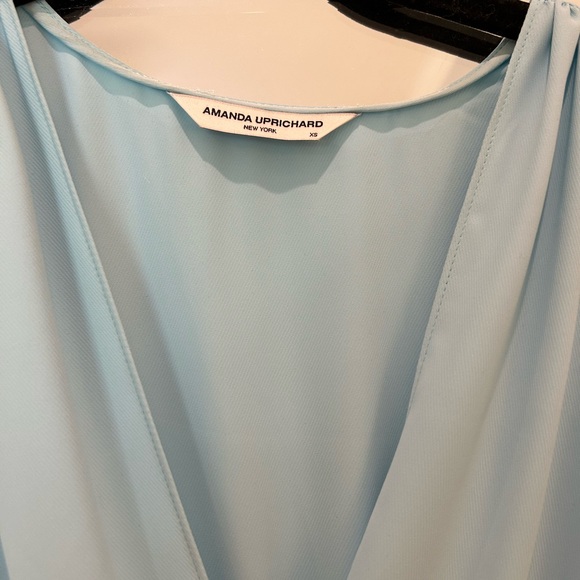 Amanda Uprichard Velma Dress in Ice Blue. Size XS - Picture 4 of 4